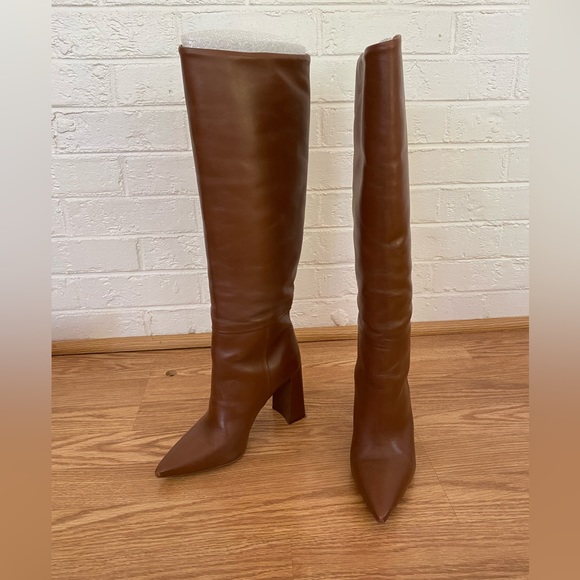 Steve Madden Cognac Boots - Picture 1 of 5